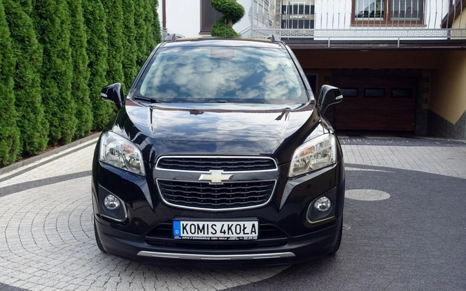 Chevrolet Trax cena 35900 przebieg: 166000, rok produkcji 2013 z Szklarska Poręba małe 254